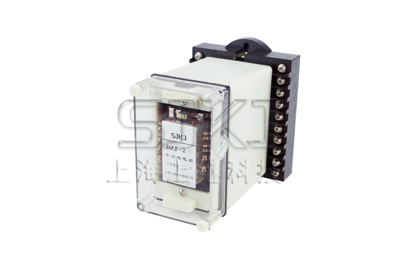 DZJ-206(X)中間繼電器_DZJ-206(X)繼電器_開(kāi)孔尺寸圖