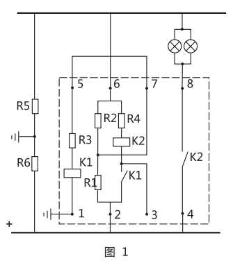 JJJ-2A直流絕緣監視繼電器工作原理 JJJ-2A直流絕緣監視繼電器工作原理