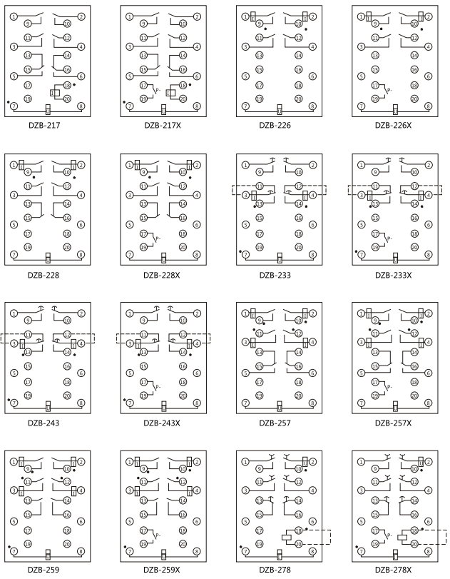 內部接線圖 內部接線圖