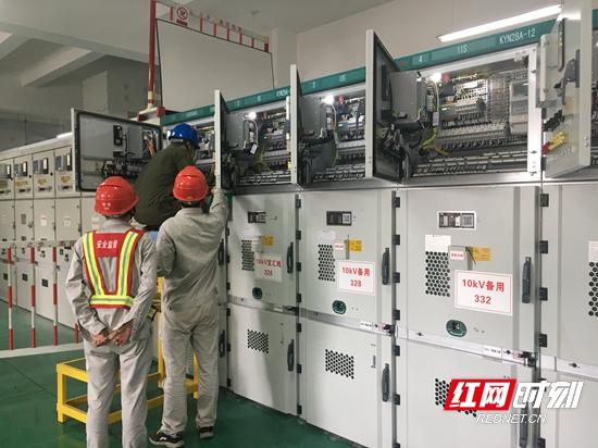 國網張家界供電公司加快主電